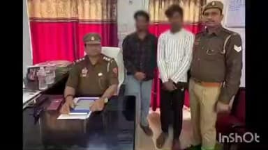 वाराणसी के रोहनिया थाना क्षेत्र के शाहाबाद में विवाद करने वाले 2 अभियुक्तों को पुलिस ने किया गिरफ्तार