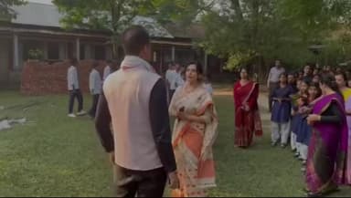 পলাশবাৰী: বৃন্দাৱতী দাস হাইস্কুলত প্ৰায় ১৯ লাখ টকাৰে নিৰ্মান হ'বলগীয়া বিজ্ঞান গৱেষণা গাৰৰ আধাৰশিলা স্থাপন