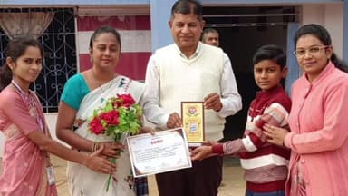 अर्जुनी मोरगाव: मानवता विद्यालय बोंडगावदेवी येथे आयोजित तालुकास्तरीय विज्ञान प्रदर्शनी मध्ये अथर्व कापगते द्वितीय