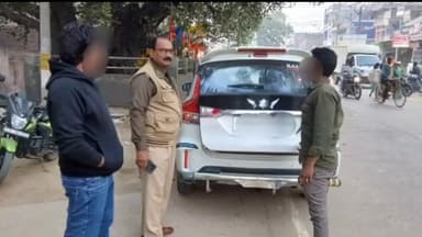 नौतनवा: भारत-नेपाल बॉर्डर क्षेत्र में बरगदवा पुलिस ने चलाया सघन चेकिंग अभियान
