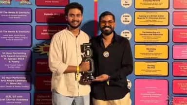 करनैलगंज: गोंडा के कलाकारों की शॉर्ट फिल्म को IFP 2025 में मिला प्लेटिनम अवॉर्ड