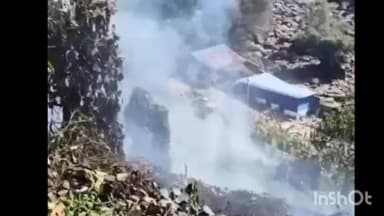 താമരശ്ശേരി: കോടഞ്ചേരി പതങ്കയത്തെ ജലവൈദ്യുത പദ്ധതി പ്രദേശത്ത് തീപിടുത്തം