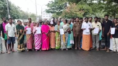 பெரம்பலூர்: குரும்பலூர் பஞ்சநதீஸ்வரர் கோயில் நிலத்தை மீட்டு கொடுக்க வேண்டும், மாவட்ட கலெக்டரிடம் பொது மக்கள் கோரிக்கை