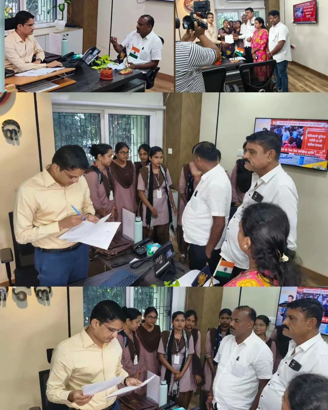 କଟକ ପୌରାଞ୍ଚଳ: ଜପକୁଦ ମହିଳା ମହାବିଦ୍ୟାଳୟ ନିର୍ବାଚନ ବାତିଲ୍: ଜିଲ୍ଲାପାଳଙ୍କୁ ଭେଟିଲେ ଛାତ୍ରୀ ଓ ବିଧାୟକ