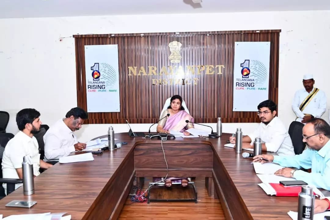 నారాయణపేట్: నారాయణపేటలో నీటి ఎద్దడిపై కలెక్టర్ అలర్ట్: ముందస్తు చర్యలకు ఆదేశం