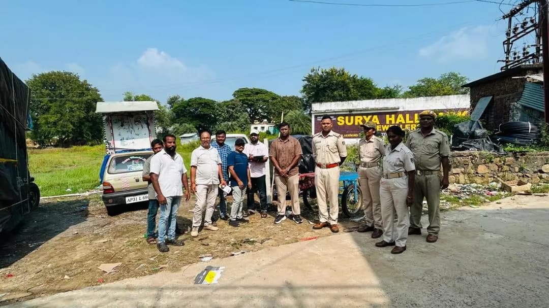 କାଶୀନଗର: କାଶୀନଗର ବ୍ଲକର କେ ସୀତାପୁରରେ ୬୭ ସେଣ୍ଟ ସରକାରୀ ଜମିରୁ ହଟିଲା ଜବରଦଖଲ