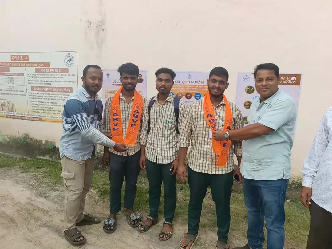 ଗୁରଣ୍ଡି: ମୀନକେତନ କଲେଜ ଛାତ୍ର ସଂସଦ ନିର୍ବାଚନ ଫଳାଫଳ ଘୋଷଣା