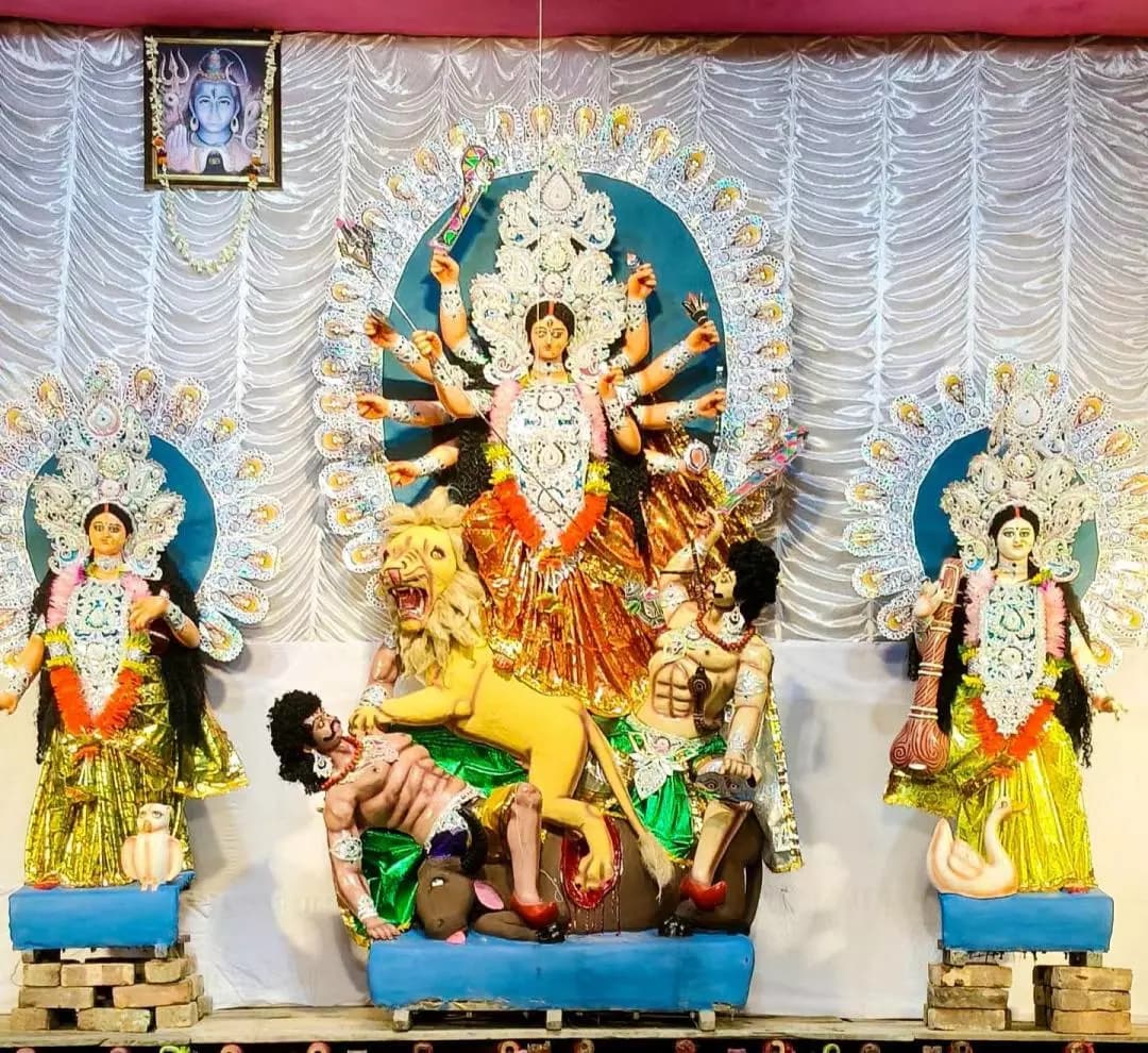 শ্যামপুুর ২: শ্যামপুর বড়দাবাড় দুর্গোৎসব কমিটির ৪৬ তম বর্ষ পালন শুরু