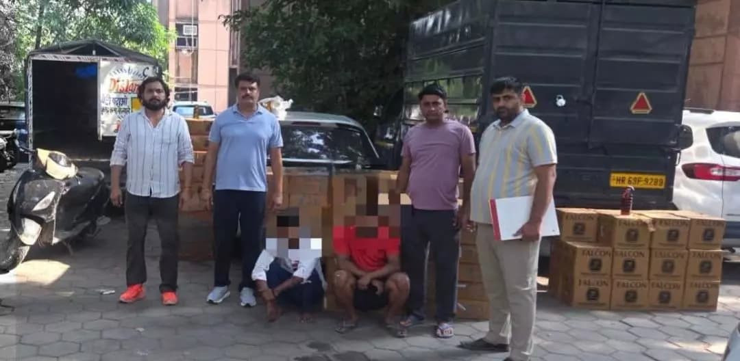 अलीपुर: दिल्ली पुलिस ने अलीपुर में अवैध शराब सप्लाई का खुलासा, दो गिरफ्तार