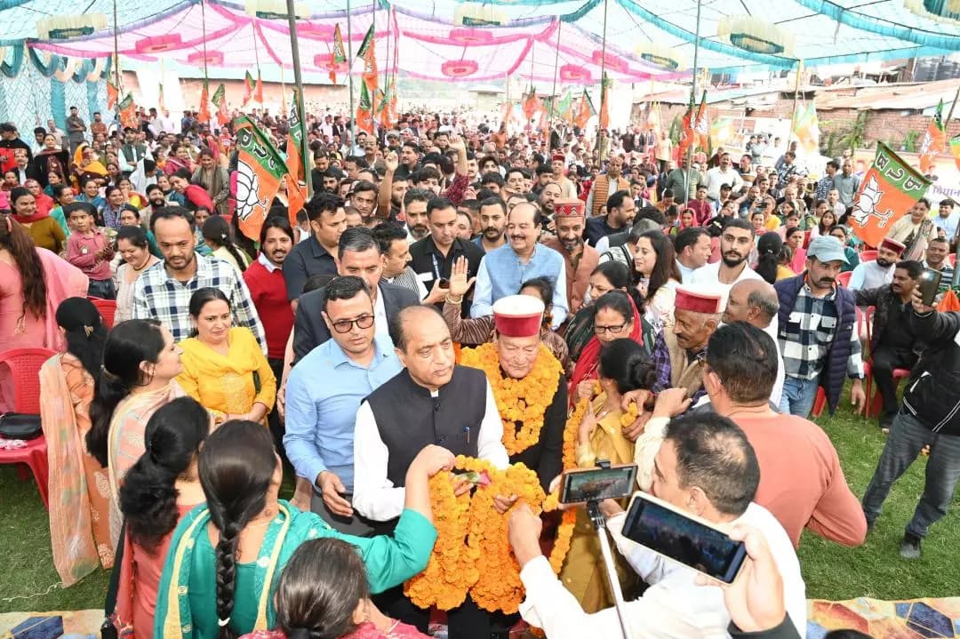 चम्बा: जयराम ठाकुर ने सुक्खू सरकार और राहुल गांधी पर साधा निशाना, टैक्सी परमिट का वादा पूरा