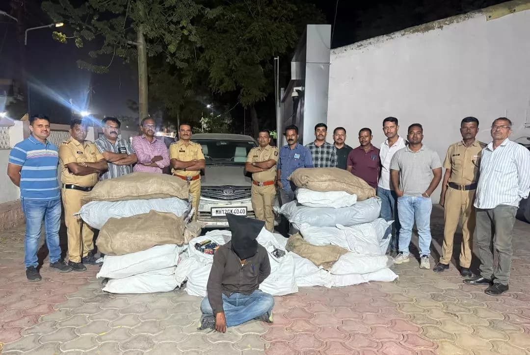 जालना: बदनापूरतून 5,57,470₹ किंमतीचा प्रतिबंधित गुटखा जप्त, आरोपी अटक