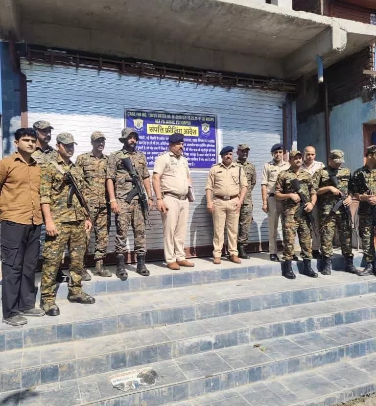नूरपुर: नूरपुर पुलिस ने नशा तस्करी से जुड़ी 74.12 लाख रुपये की संपत्ति फ्रीज की