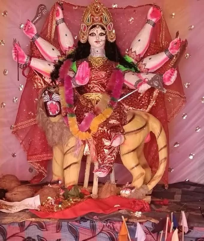 कुसमी: कुसमी पंचायत भवन में आज शाम 6:30 बजे गरबा-दांडिया का भव्य आयोजन