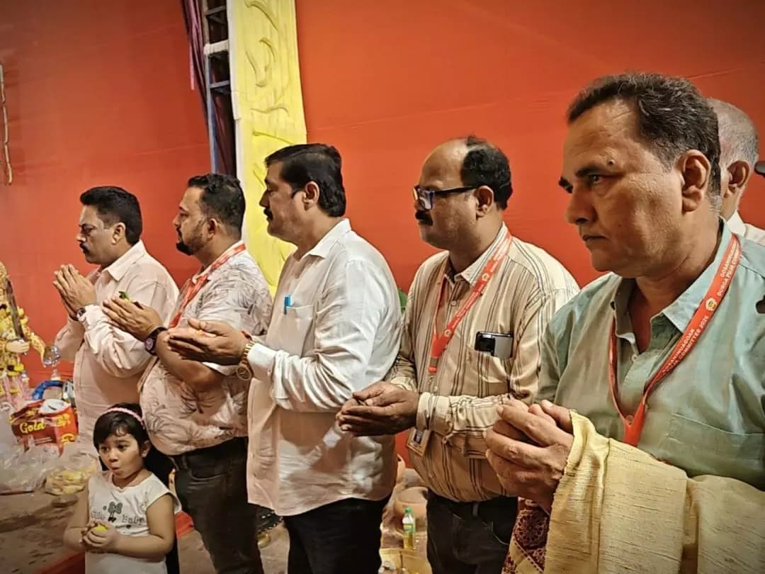 ଛତ୍ରପୁର: ଗୋଶାଣିନୁଆଁଗାଁ ଦୁର୍ଗାପୂଜା ମଣ୍ଡପ ବୁଲିଲେ ବ୍ରହ୍ମପୁର ବିଧାୟକ