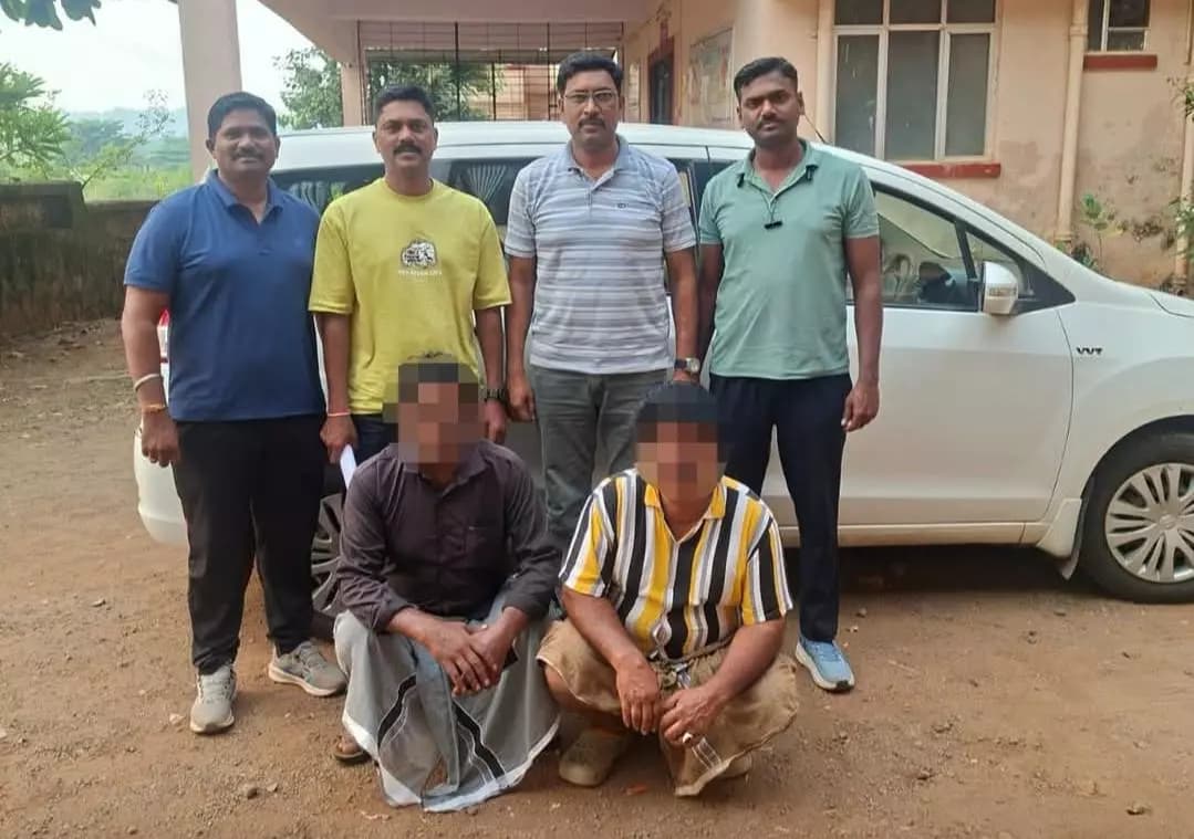 रत्नागिरी: 34 वर्षांपासून फरार दोन्ही आरोपी कर्नाटकातून जेरबंद; मंडणगड पोलीस ठाण्यातील जुना गुन्हा उकलला