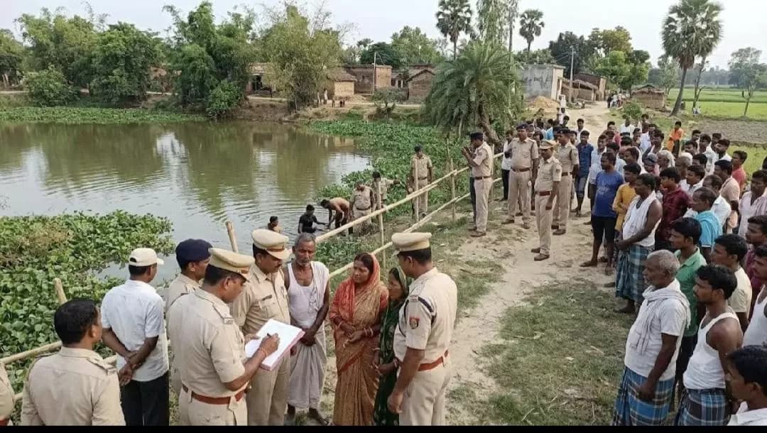 पुरनहिया: हथिसार गांव में युवती की हत्या, शव पोखर में मिला