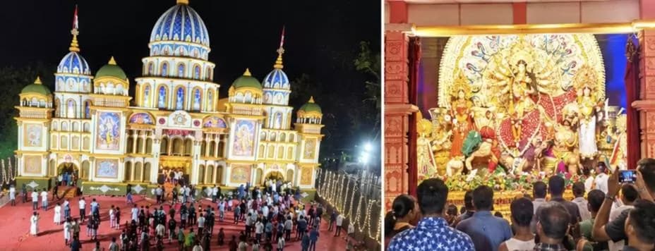 ଯାଜପୁର: ଯାଜପୁରରେ ଦୁର୍ଗାପୂଜା: ଭକ୍ତଙ୍କ ଭିଡ଼ ଓ ପୋଲିସର ସୁରକ୍ଷା ବ୍ୟବସ୍ଥା