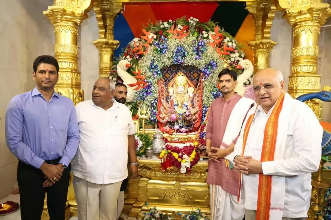 ગાંધીનગર: વિજયાદશમી પર્વ નિમિત્તે મુખ્યમંત્રી ભૂપેન્દ્ર પટેલે પાઠવી રાજ્યના નાગરિકોને શુભકામના
