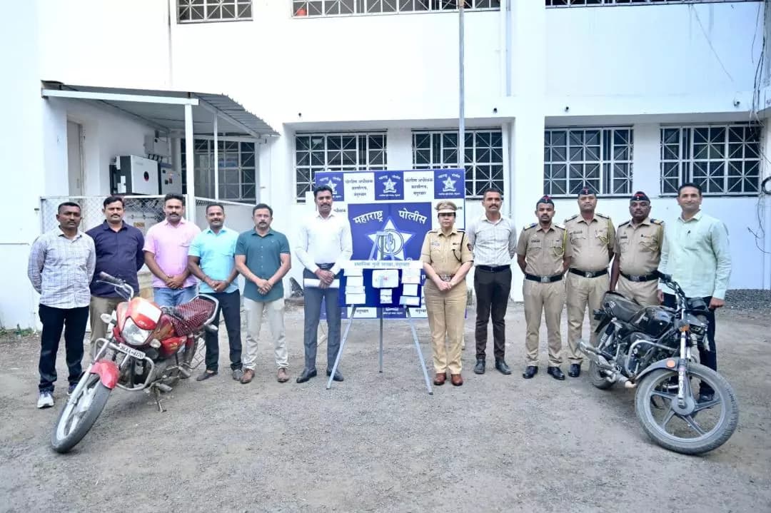 नंदुरबार: नंदुरबारमध्ये घरफोडी करणाऱ्या टोळीतील 5 आरोपी व 2 बालक पोलिसांच्या हाती