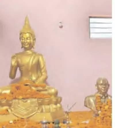 रिसोड: रिसोडमध्ये गौतम बुद्ध आणि बाबासाहेब आंबेडकर यांच्या मूर्तींची भव्य प्रतिष्ठापना