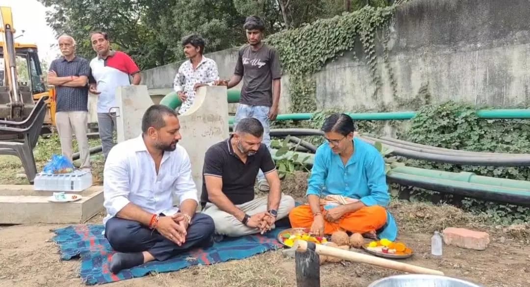 અંકલેશ્વર: અંકલેશ્વર GIDCમાં STP ઓવર હેડ પાઇપ લાઈનનું ખાતમુહૂર્ત