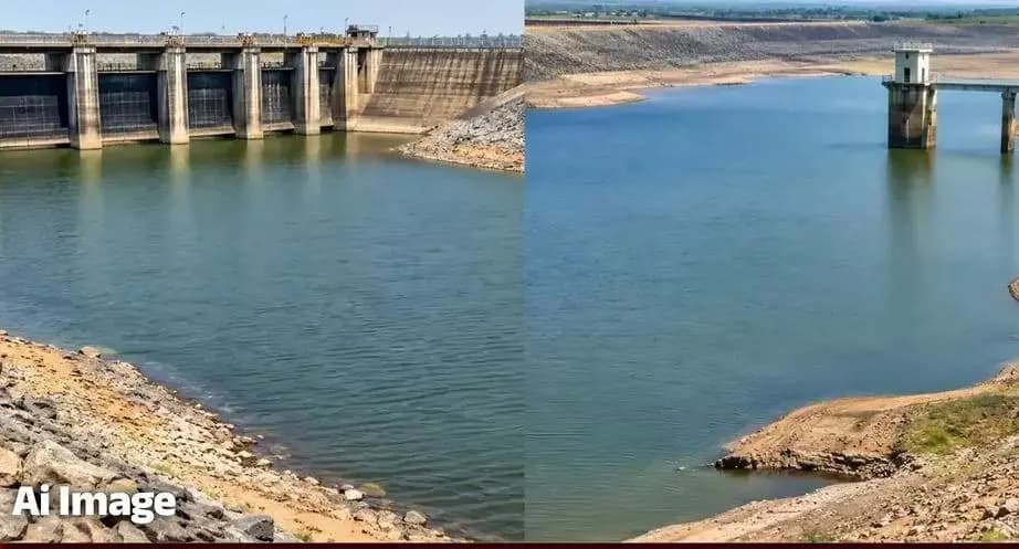 પોરબંદર: પોરબંદરમાં પાણીની ગંભીર કટોકટી: ખંભાળા અને ફોદાળા ડેમ ખાલી થવાના આરે
