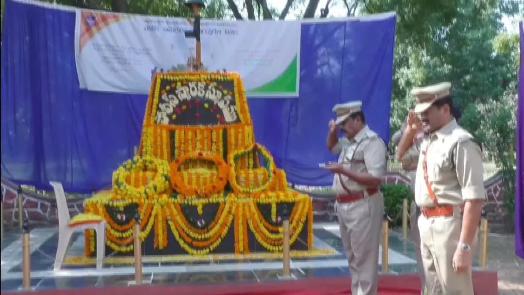 హాజీపూర్: గుడిపేటలో ఘనంగా పోలీసు అమరవీరుల సంస్మరణ దినోత్సవం