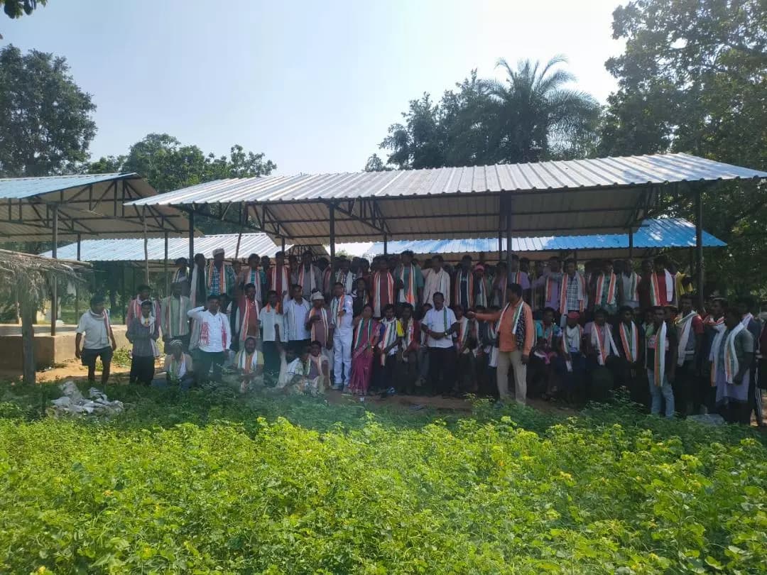 कोयलीबैड़ा: कोयलीबेड़ा के कड़मे सेक्टर में कांग्रेस को 136 नए कार्यकर्ताओं का मिलाजुला समर्थन