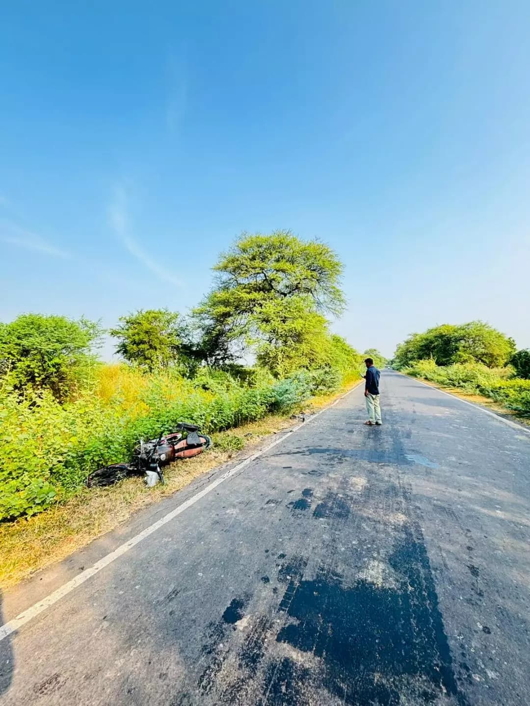 આમોદ: આમોદના દોરા ગામ નજીક અકસ્માતમાં યુવકનું મોત, પોલીસની તપાસ શરૂ