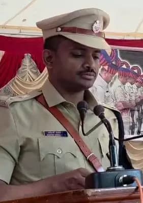 ತುಮಕೂರು: ತುಮಕೂರಿನಲ್ಲಿ ಪೊಲೀಸ್ ಹುತಾತ್ಮ ದಿನಾಚರಣೆ: ಕೆ.ವಿ. ಅಶೋಕ್ ಸ್ಮರಣೆ