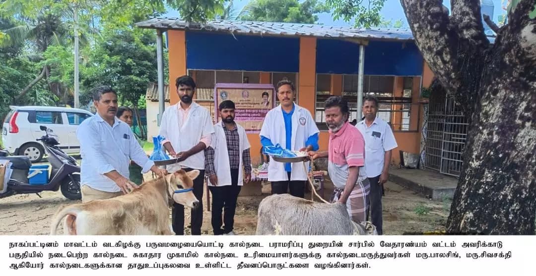 நாகப்பட்டினம்: வடகிழக்கு பருவமழை முன்னெச்சரிக்கை பணிகள் தீவிரம்