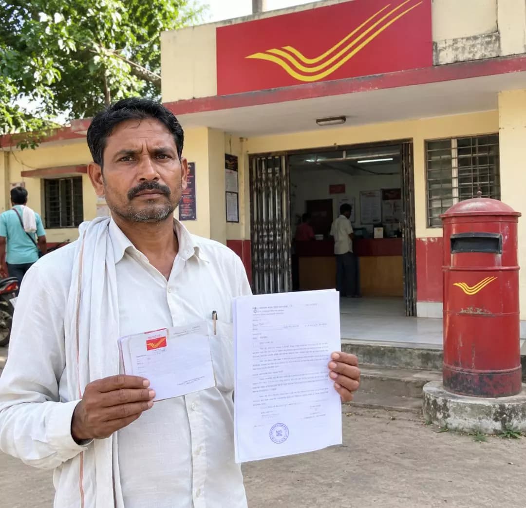 अंबागढ़: अंबागढ़ चौकी डाकघर में जमा राशि का हिसाब न मिलने पर शिकायत