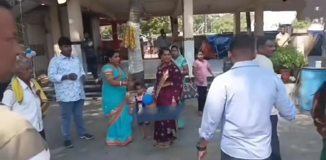 କୋରେଇ: ଯାଜପୁର: ଦ୍ୱିତୀୟ ବିବାହ ବେଳେ ମଣ୍ଡପରେ ପହଞ୍ଚିଲେ ପ୍ରଥମ ସ୍ତ୍ରୀ, ଜାରକା ମନ୍ଦିରରେ ହାଇଡ୍ରାମା