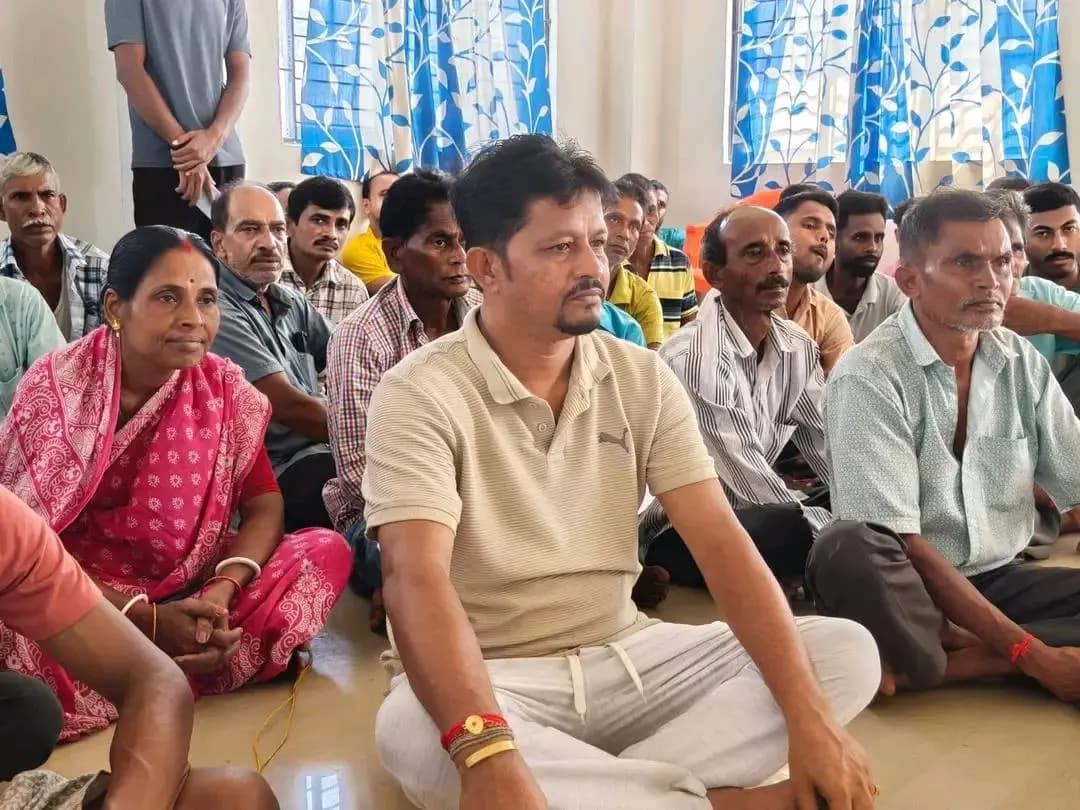 তেলিয়ামুড়া: কল্যাণপুর 19 নং বুথে বিধায়ক পিনাকী দাস চৌধুরীর মন কী বাত অনুষ্ঠান
