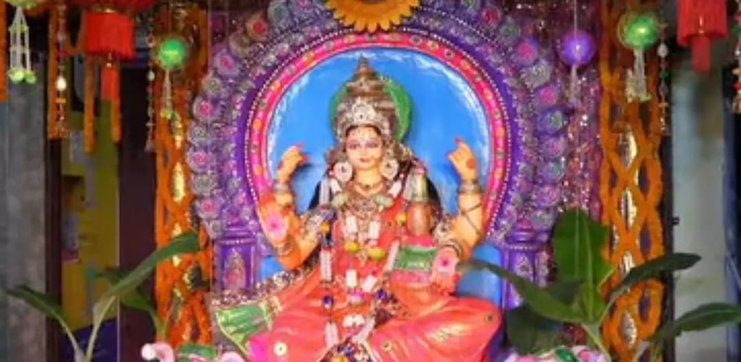 ବସ୍ତା: ବସ୍ତାରେ ଉତ୍ସାହର ସହ ପାଳିତ ହେଲା ମା ଗଜଲକ୍ଷ୍ମୀ ପୂଜା
