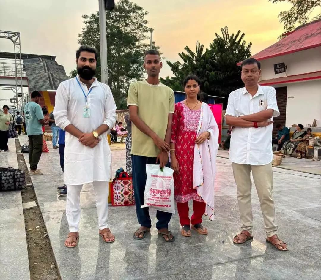 কুমারঘাট: ফটিকরায় অসহায় মানুষকে উদ্ধার ও মানবিক সেবাশ্রমে নেওয়ার অনুপ্রেরণাদায়ক উদ্যোগ