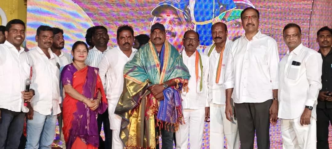 జగిత్యాల: జగిత్యాలలో ఘనంగా జానపద గాయకుడు పలిగిరి రాజేందర్ 25 ఏళ్ళ కళా ప్రస్థానం