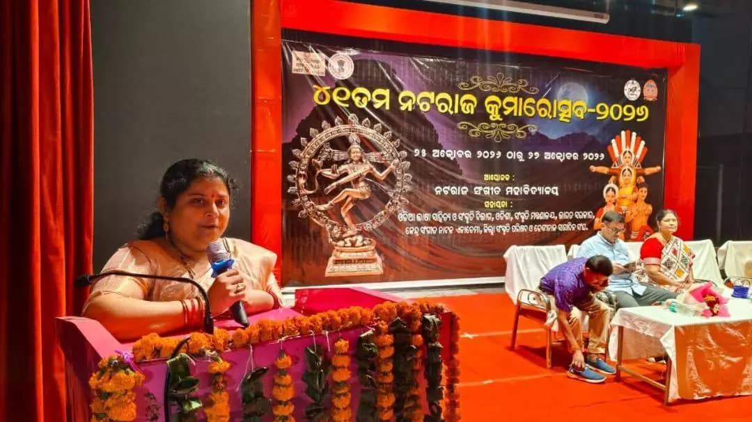 ହିନ୍ଦୋଳ: ଢେଙ୍କାନାଳ ରଜତ ନଗରାଜ କୁମାରୋତ୍ସବ 2026: ଯୁବ ପ୍ରତିଭାଙ୍କୁ ନେଇ ମତ ରଖିଲେ ପୌରାଧ୍ୟକ୍ଷା