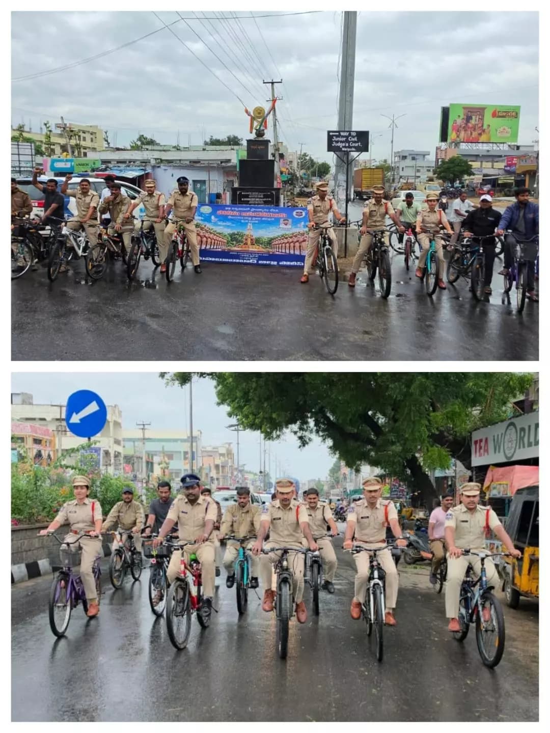 మరిపెడ: తొర్రూరులో ఘనంగా పోలీస్ అమరవీరుల సైకిల్ ర్యాలీ