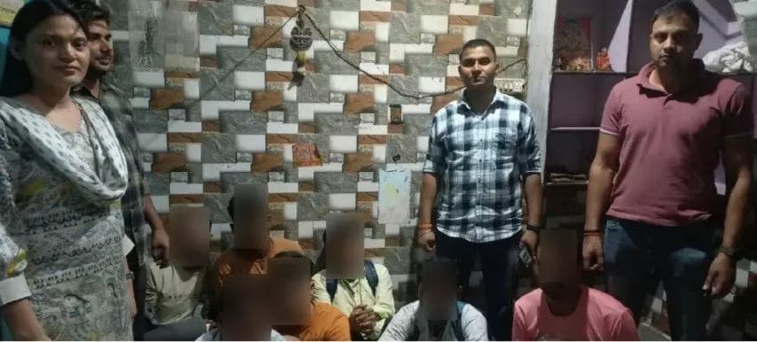 रोहिणी: दिल्ली में अवैध जुए के 3 अड्डे हुए बुरी तरह फेल, 21 लोग गिरफ्तार
