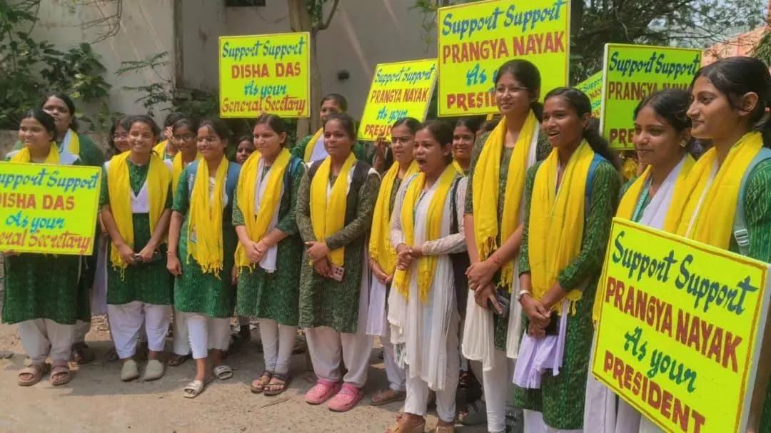 କଟକ ପୌରାଞ୍ଚଳ: ଶୈଳବାଳା ମହିଳା ମହାବିଦ୍ୟାଳୟରେ ଛାତ୍ର ସାଂସଦ ନିର୍ବାଚନ ପାଇଁ ଉତ୍ସାହ
