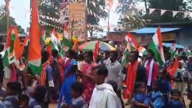 बगीचा: सन्ना में 'हर घर तिरंगा, हर घर स्वच्छता' को लेकर कार्यक्रम का हुआ आयोजन