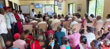 रत्नागिरी : प्राथमिक आरोग्य केंद्र जवळेथर येथे क्ष-किरण तपासणी शिबीराचे आयोजन....