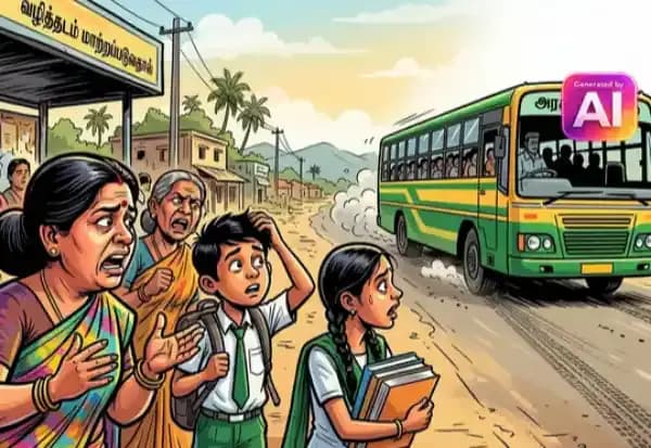 சிங்கம்புனரி: சிங்கம்புணரி: அரசு டவுன் பஸ் வழித்தட மாற்றத்தால் பயணிகள் அவதி!