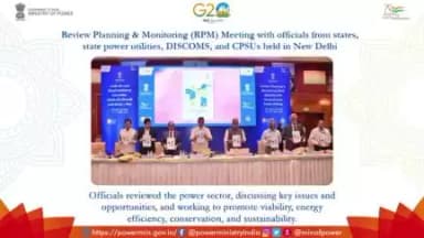 RPM Meeting held in New Delhi. 
#RPM #PowerSector #NewDelhi  #mop