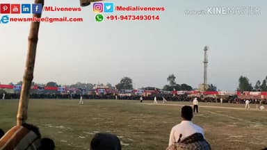 बाबूबरही: #मधवापुर : VST20 #क्रिकेट कप के 7वें नॉकआउट मुकाबले में #रिक्की इलेवन ने #मधुबनी को 41 रनों से हराया। रिक्की एलेवन के आयान बने मैन ऑफ द मैच।