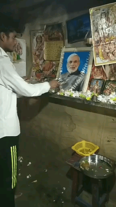 गोंडा: #Modibhakt #ek aawaj modi biggest fan Modi #02457viral #modi_sarkar #Narendramodi #rajeevnayanmaurya