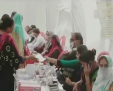 हुज़ूर: रीवा प्रभारी मंत्री के जन्मदिन के अवसर पर जिला कांग्रेस पार्टी द्वारा आयोजित किया गया विशाल निशुल्क स्वास्थ्य शिविर ।#प्रभारी मंत्री #लखन #घनघोरिया