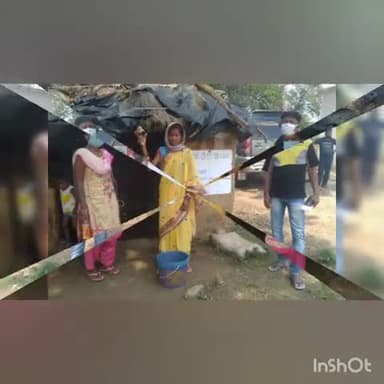 बंदगांव: नकटी पंचायत के उपमुखिया ने शनिवार को दीदी किचन केंद्र का किया निरीक्षण #उपमुखिया #लॉकडाउन