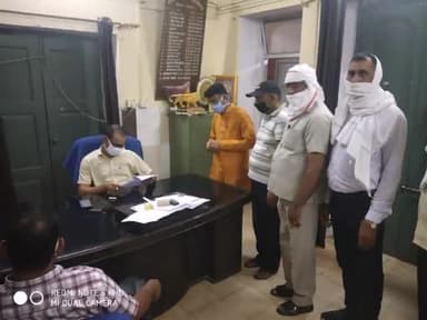 तिजारा: तिजारा में उपखंड अधिकारी खेमाराम यादव से मिला शिक्षक संघ का प्रतिनिधिमंडल, बताई समस्या #शिक्षक_संघ